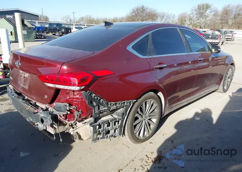 2016 Hyundai Genesis 3.8 from USA, damaged, VIN KMHGN4JE9GU112330